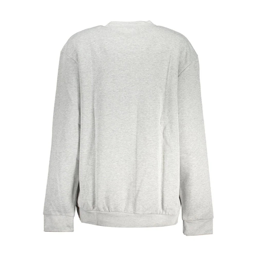 Cavalli Class Gray Cotton Sweatshirt