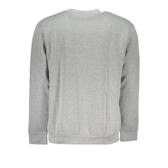 Cavalli Class Gray Cotton Sweatshirt - Sweatshirts