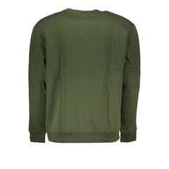 Cavalli Class Green Cotton Men Sweater - S - Sweatshirts