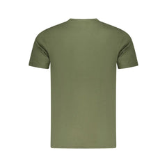 Cavalli Class Green Cotton Men T-Shirt - T-Shirts