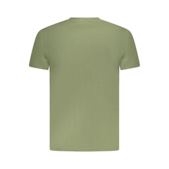 Cavalli Class Green Cotton Men T-Shirt - T-Shirts