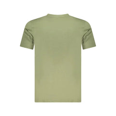 Cavalli Class Green Cotton Men T-Shirt - T-Shirts