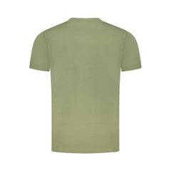 Cavalli Class Green Cotton Men T-Shirt - T-Shirts