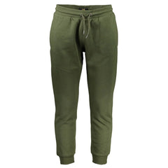 Cavalli Class Green Cotton Pant - Joggers