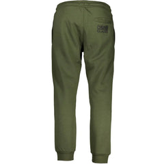 Cavalli Class Green Cotton Pant - Joggers