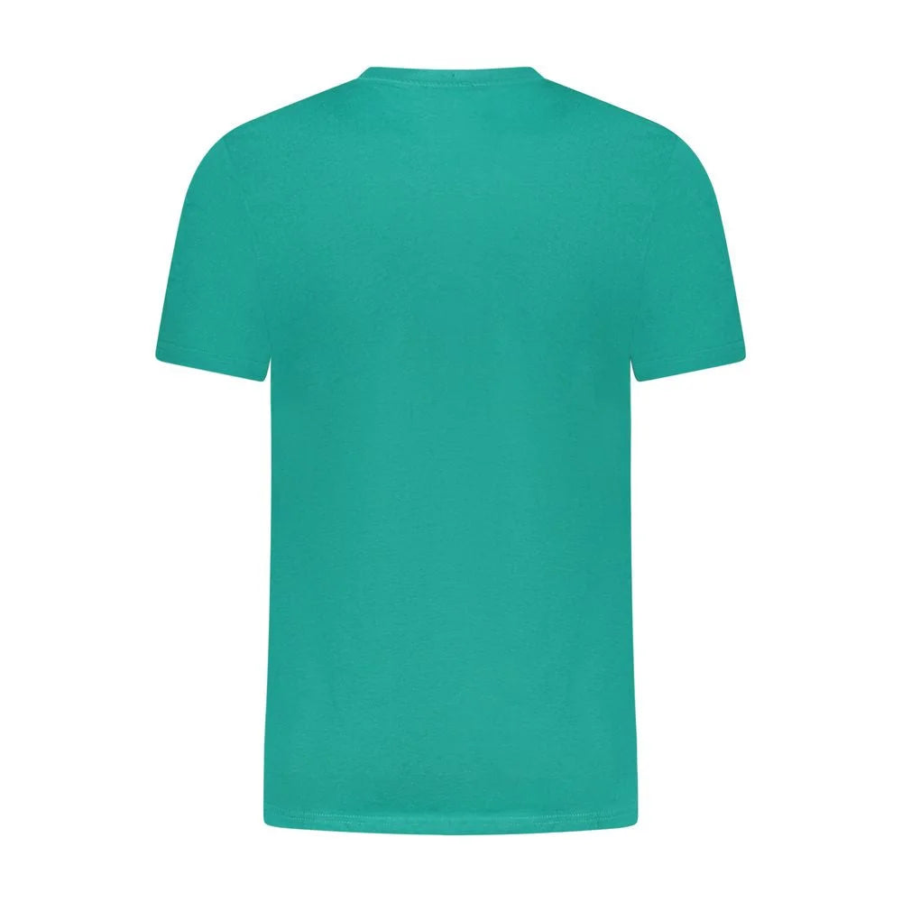 Cavalli Class Green Cotton T-Shirt - T-Shirts