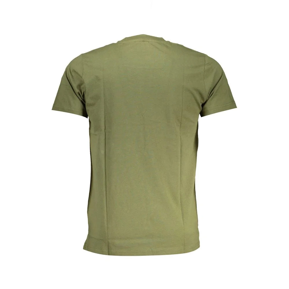 Cavalli Class Green Cotton T-Shirt - T-Shirts