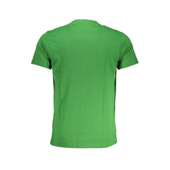 Cavalli Class Green Cotton T-Shirt - T-Shirts