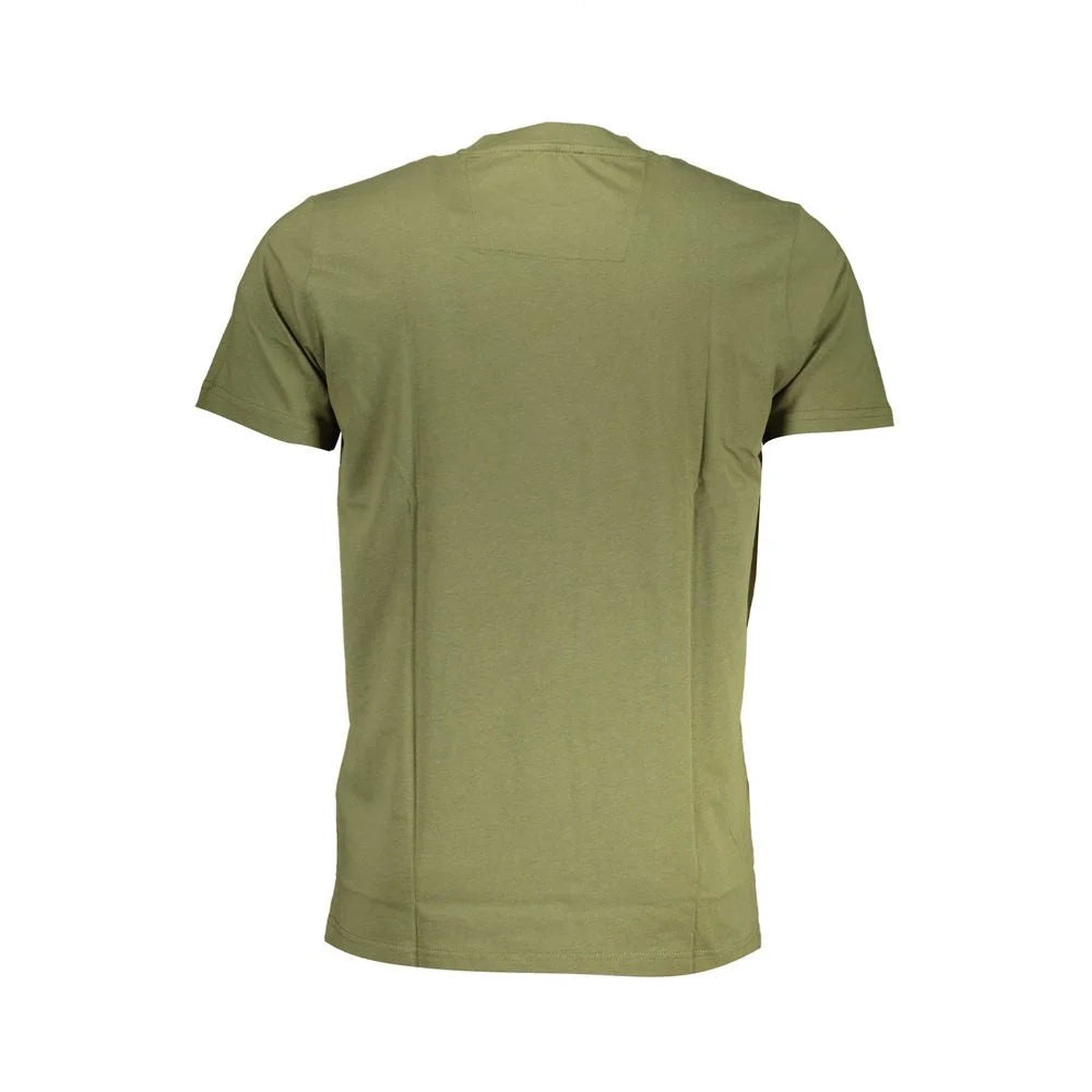 Cavalli Class Green Cotton T-Shirt - T-Shirts