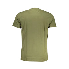 Cavalli Class Green Cotton T-Shirt - T-Shirts