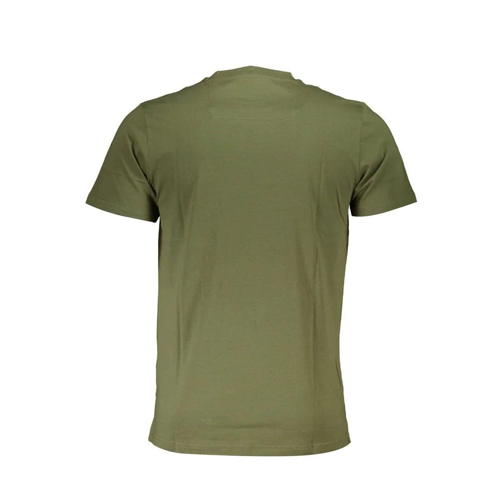 Cavalli Class Green Cotton T-Shirt - T-Shirts