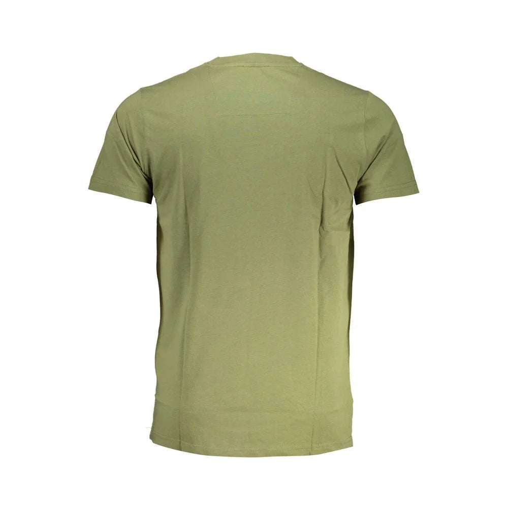 Cavalli Class Green Cotton T-Shirt - T-Shirts