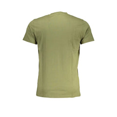Cavalli Class Green Cotton T-Shirt - T-Shirts