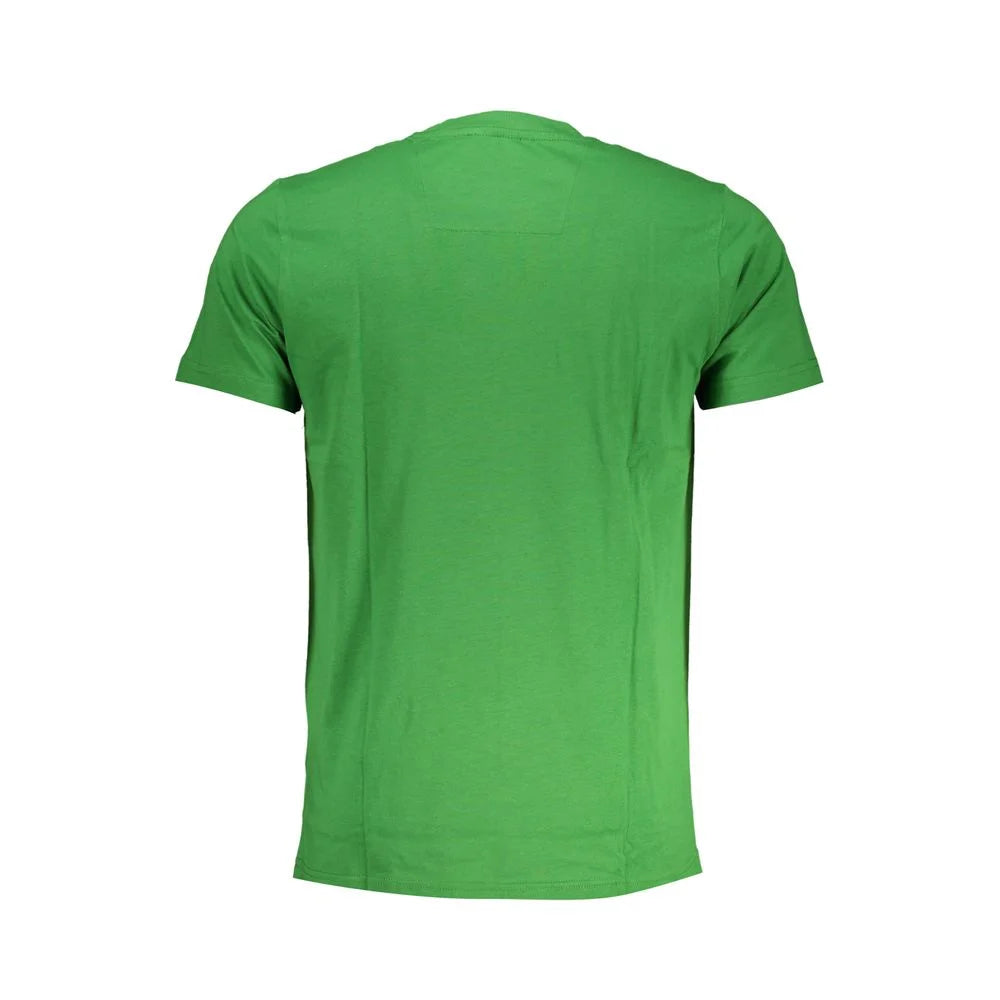 Cavalli Class Green Cotton T-Shirt - T-Shirts