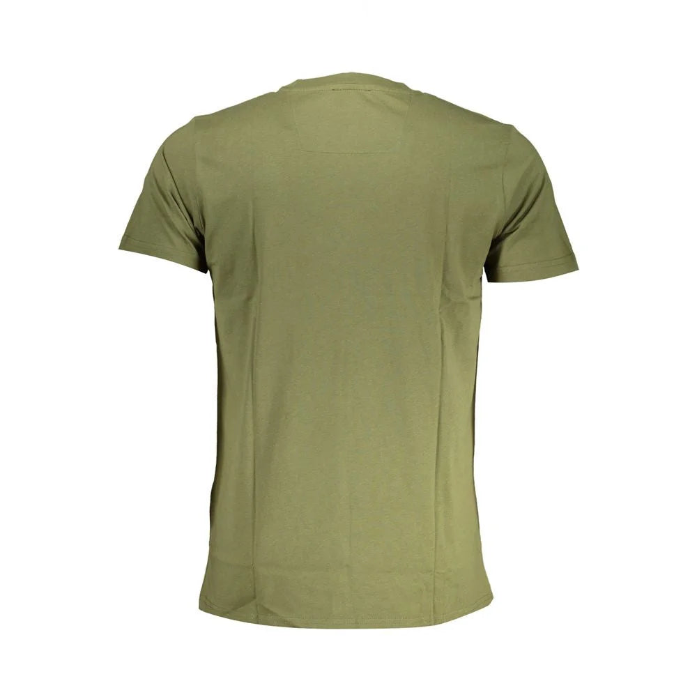 Cavalli Class Green Cotton T-Shirt - T-Shirts