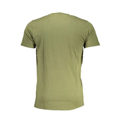 Cavalli Class Green Cotton T-Shirt - T-Shirts