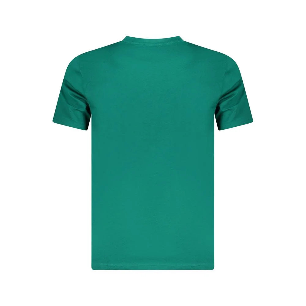 Cavalli Class Green Cotton T-Shirt - T-Shirts