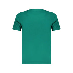 Cavalli Class Green Cotton T-Shirt - T-Shirts
