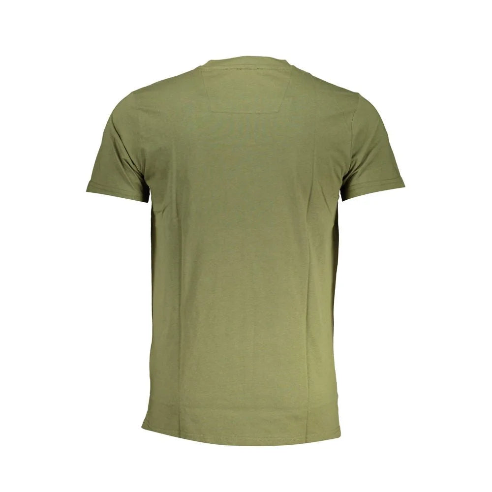 Cavalli Class Green Cotton T-Shirt - T-Shirts