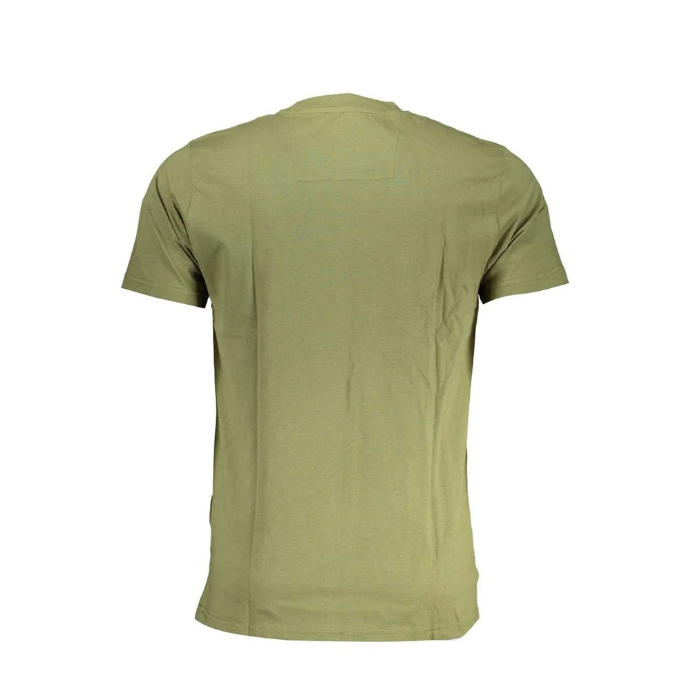 Cavalli Class Green Cotton T-Shirt - XL - T-Shirts
