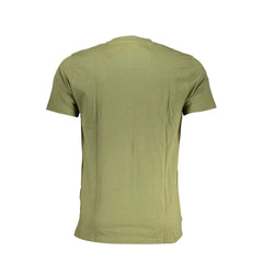 Cavalli Class Green Cotton T-Shirt - XL - T-Shirts