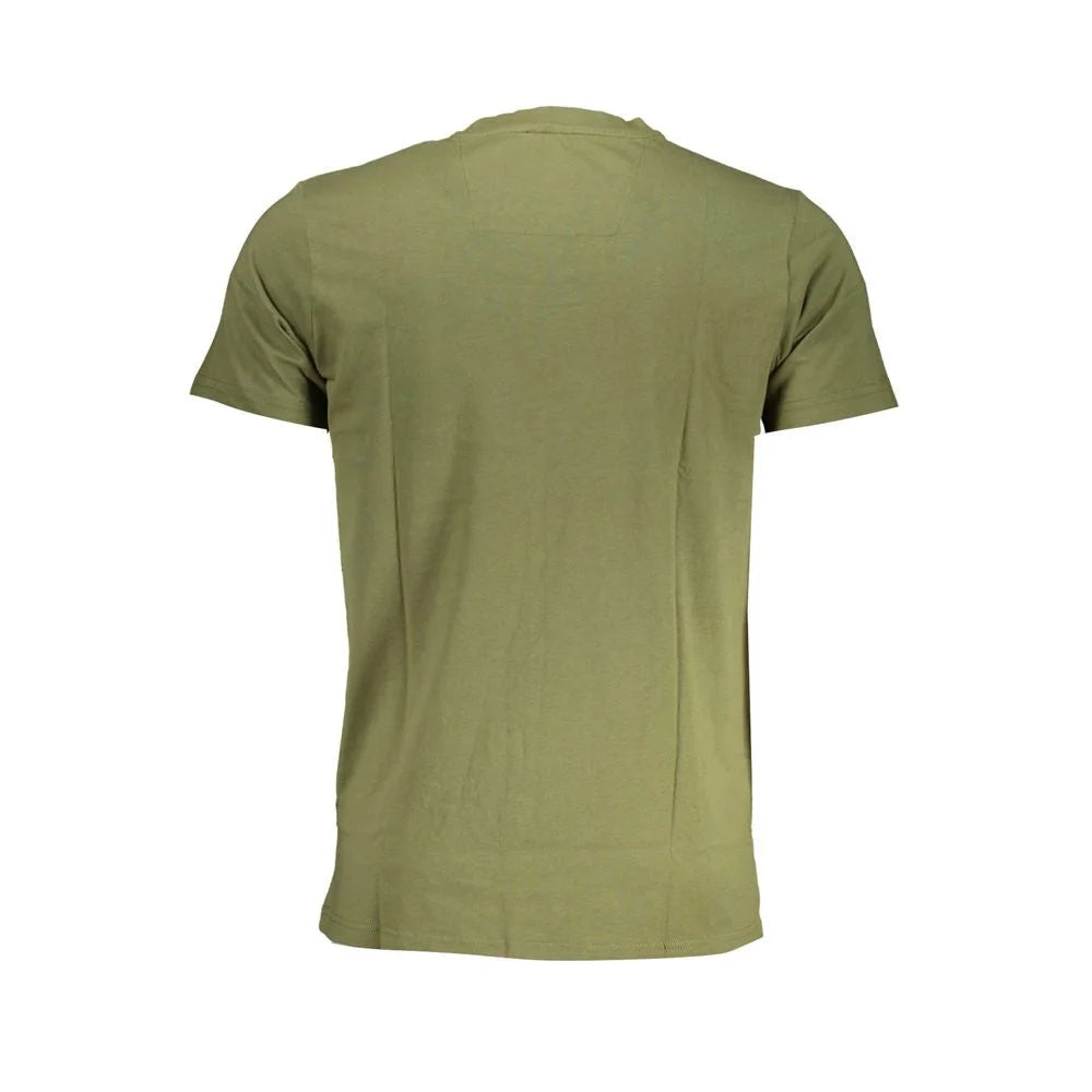 Cavalli Class Green Cotton T-Shirt - XL - T-Shirts