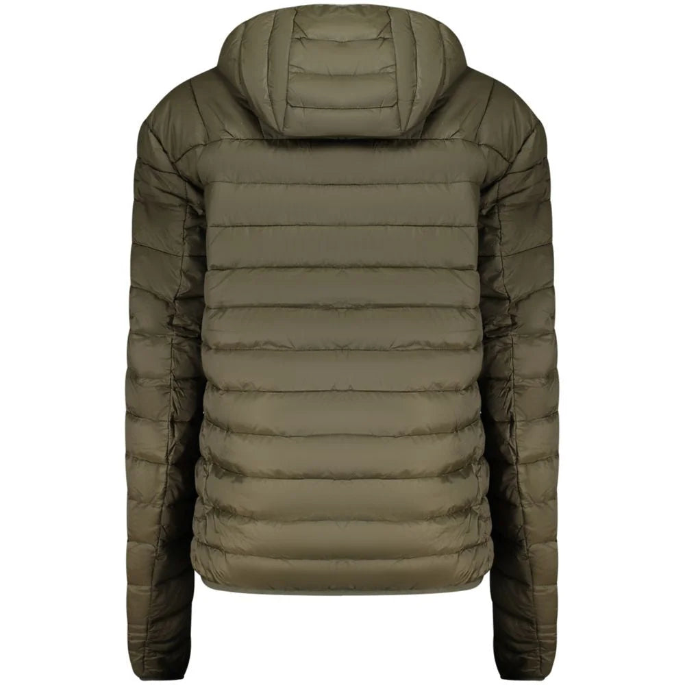 Cavalli Class Green Polyester Jackets & Coat