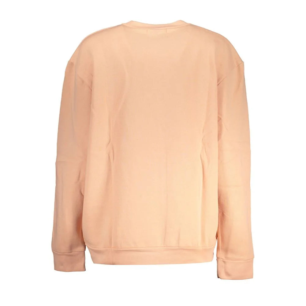 Cavalli Class Pink Cotton Women Sweater - Sweatshirts