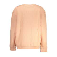 Cavalli Class Pink Cotton Women Sweater - Sweatshirts