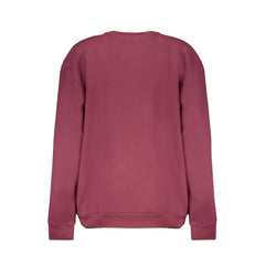 Cavalli Class Purple Cotton Sweatshirt - Sweatshirts
