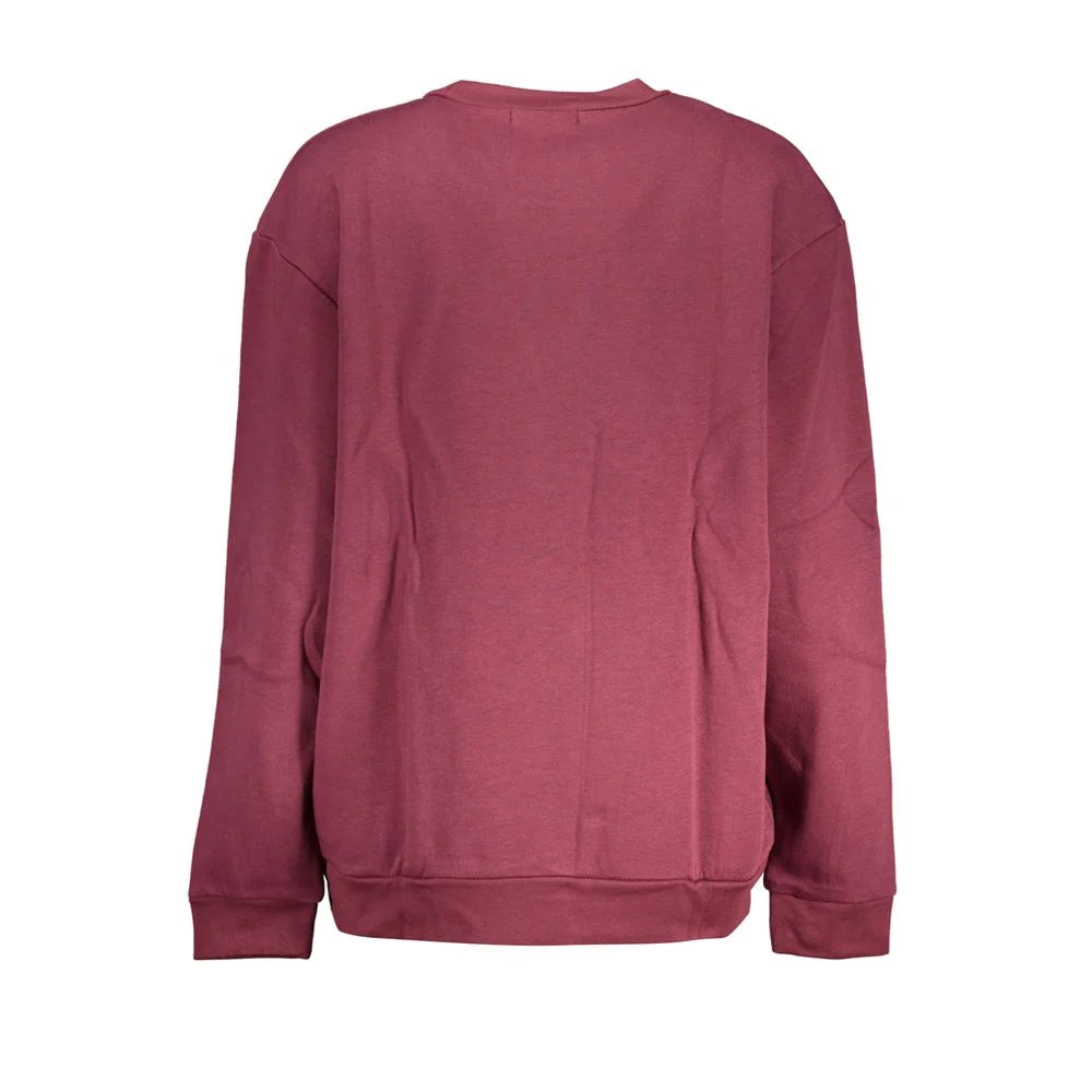 Cavalli Class Purple Cotton Women Sweater - Sweatshirts