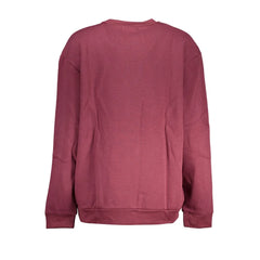Cavalli Class Purple Cotton Women Sweater - Sweatshirts