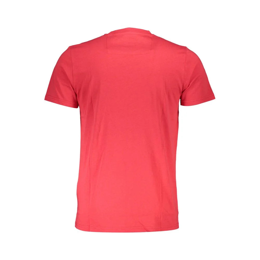 Cavalli Class Red Cotton Men T-Shirt - T-Shirts