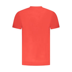 Cavalli Class Red Cotton Men T-Shirt - T-Shirts