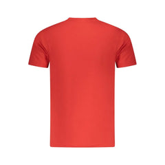 Cavalli Class Red Cotton Men T-Shirt - T-Shirts