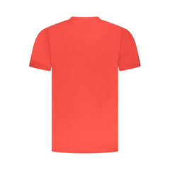 Cavalli Class Red Cotton Men T-Shirt - T-Shirts