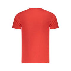 Cavalli Class Red Cotton Men T-Shirt - T-Shirts