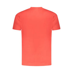 Cavalli Class Red Cotton Men T-Shirt - T-Shirts
