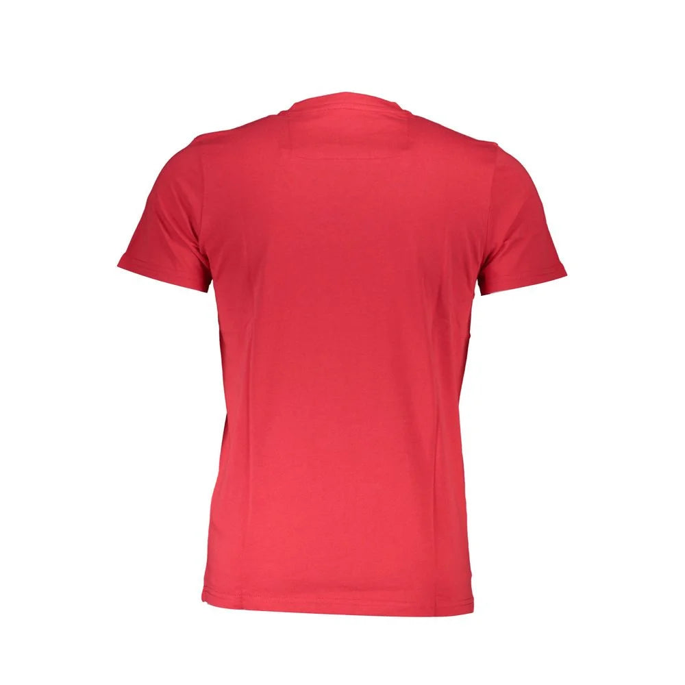 Cavalli Class Red Cotton Men TShirt - T-Shirts