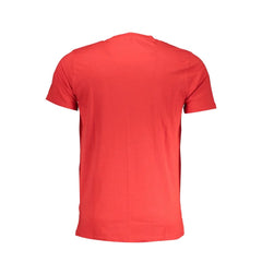 Cavalli Class Red Cotton T-Shirt - T-Shirts