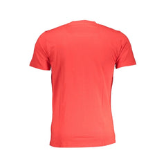 Cavalli Class Red Cotton T-Shirt - T-Shirts