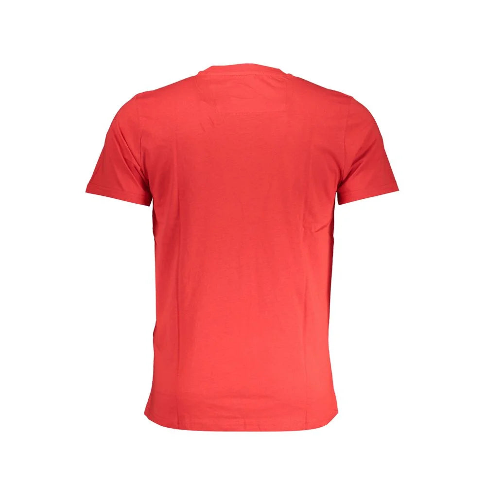 Cavalli Class Red Cotton T-Shirt - T-Shirts