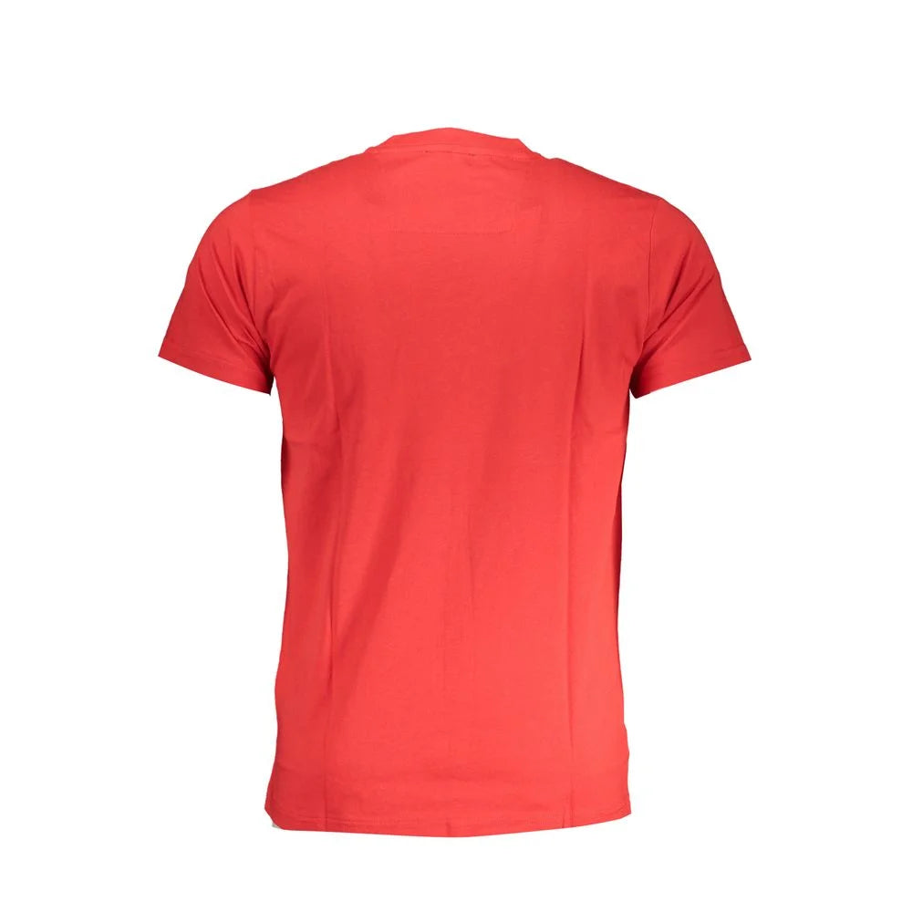 Cavalli Class Red Cotton T-Shirt - T-Shirts
