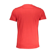 Cavalli Class Red Cotton T-Shirt - T-Shirts