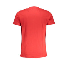 Cavalli Class Red Cotton T-Shirt - T-Shirts