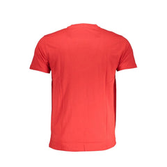 Cavalli Class Red Cotton T-Shirt - T-Shirts