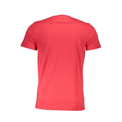 Cavalli Class Red Cotton T-Shirt - XL - T-Shirts