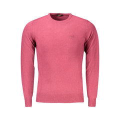 Cavalli Class Red Viscose Men Sweater - Sweaters