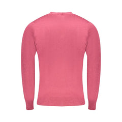 Cavalli Class Red Viscose Men Sweater - Sweaters