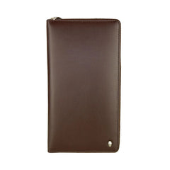 Cavalli Class Sophisticated Brown Leather Wallet - Wallets